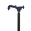 Black Beech Shaft and Derby Handle with a Chrome Plated Collar