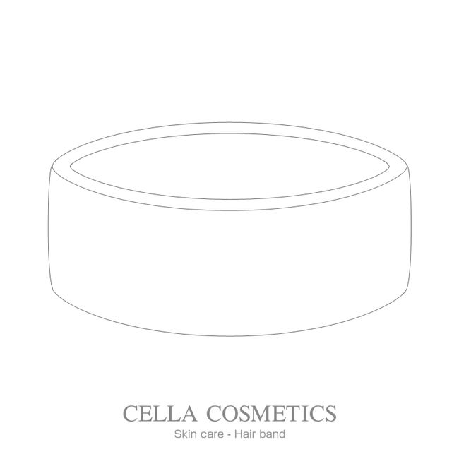 CELLA COSMETICS hair band