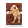 CafePress Piano Pup Rectangle Sticker Rectangle Bumper Sticker Car Decal