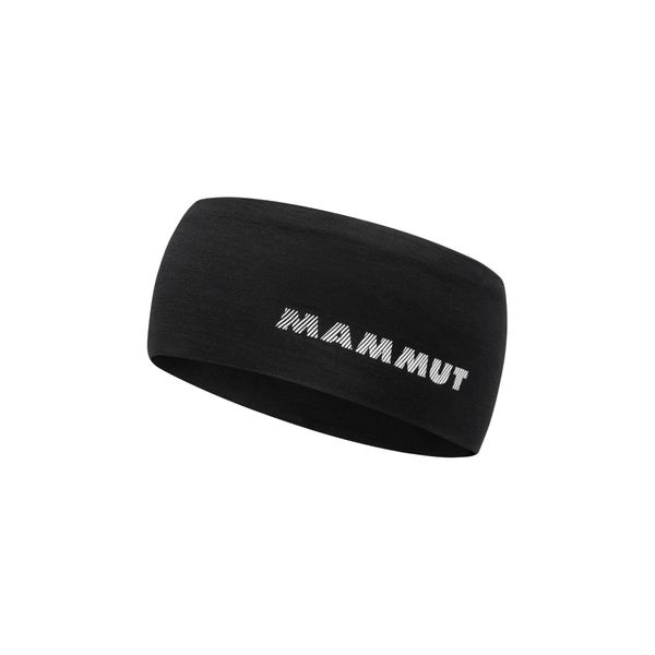 Tree Wool Stirnband Schwarz