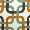 HomeStock Visions Boxer Grey and Orange Throw Pillow