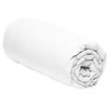 Duquennoy & Lepers - Fitted Sheet, Bed Sheet Double, Percale 80 Thread Count - 180 x 200 cm, White Bedding
