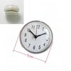 JiangMuXin Bathroom Clock, Bath Clock with Suction Clock, Wall Clock, Waterproof Clock, Kitchen, Bath, Splashproof Waterproof Clock, Bathroom Home