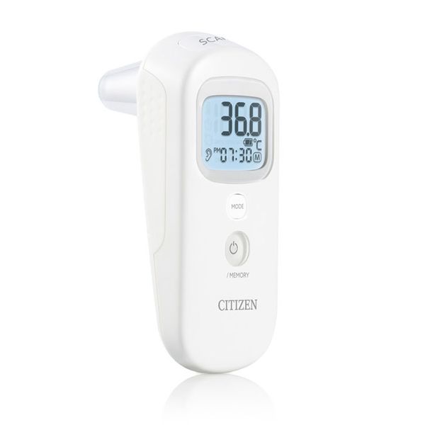 Non-contact thermometer Quick temperature measurement in about 1 second Backlight included CITIZEN Health management Citizen CTD711