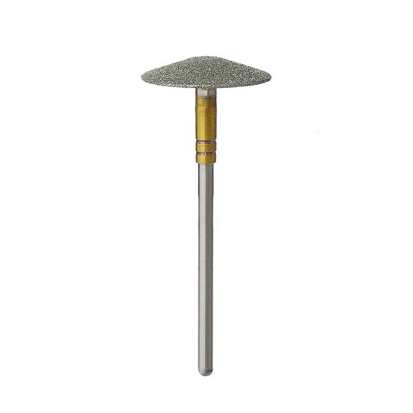 NMKL38 Pedicure Diamond Bur 3/32" Stainless Steel Professional Podiatry Chiropody Foot File Manicure Nail Reduction Drill Bit Rotary Tool for Electric Milling Machine