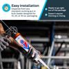 HoldRite HydroFlame 200 Firestop Sealant, 30 Ounces, Elastomeric Water Based, HF200-30C