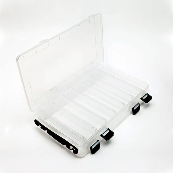 Leeda Case 14 Comp-16cm Lures, Clear,