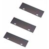 Grill and Griddle Scraper Replacement Blades - 3 Pack Fits Nemco 55825, Cozzini