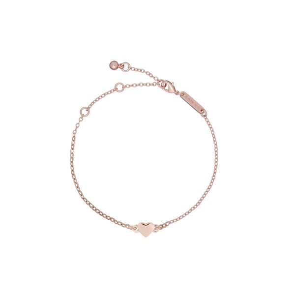 Ted Baker Harsa Tiny Heart Bracelet For Women (Rose Gold)