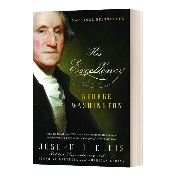 瑞雅进口 His Excellency George Washington Joseph 华盛顿传 英文版 进口英语原版书籍 英文原版 历史