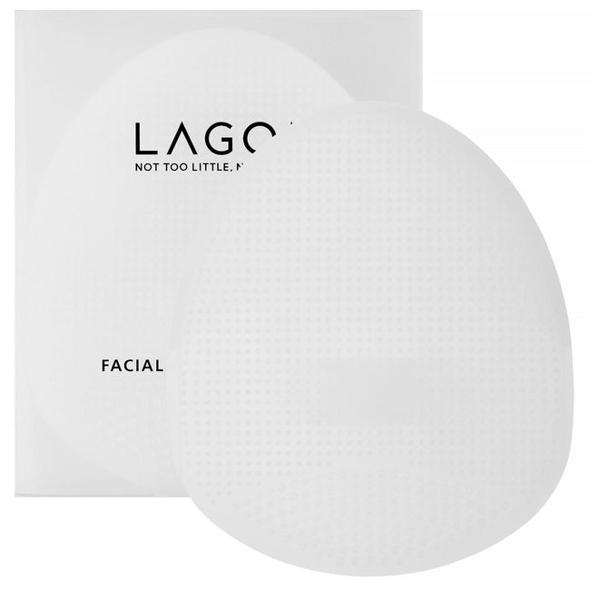 LAGOM Cellup Facial Cleansing Brush Medical-Grade Biocompatible Silicone Bristle
