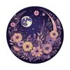 Boho Moon And Wildflowers PopSockets Standard PopGrip