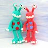 Crochet Kit - Monty & Myrtle the Monsters Craft Kit