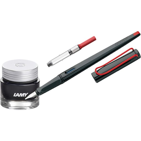 Lamy Kalligraphie-Set (Füller + Tinte + Konverter, Grau)