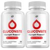 (2 Pack) Glucovate Capsules- Glucovate Advanced Supplement, Maximum Strength