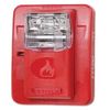 Gentex GES3-24WR 24VDC Selectable Candela Low Profile Evacuation Strobe - Red Faceplate