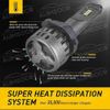 H11 LED Headlight Super Bright Bulbs Kit White Low Beam Direct Replacement 2Pack