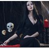 Mildiso 40'' 100cm Extra Long Black Wigs for Women Straight Hair Wig Natural Black Wigs for Party Halloween M086
