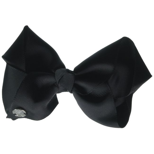 JoJo Siwa Girls Siwa Basic Bow, Black, One Size