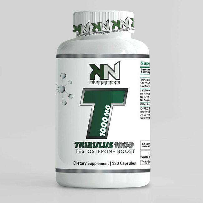 KN Nutrition Tribulus 1000 120 Caps (Guaranteed Purity & Potency)