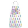 CENWA Oh For Peeps Sake Adjustable Apron With Pocket Happy Easter Gift Easter Peeps Squad Easter Kitchen Decor (for peeps sake UK)