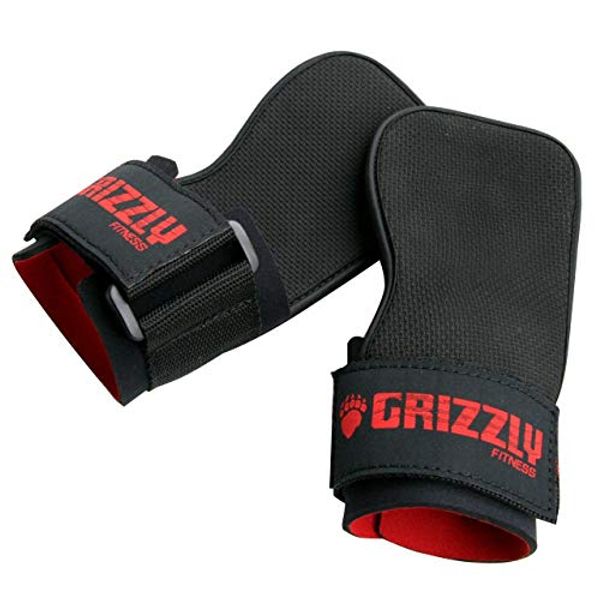 Grizzly Grabbers Weight Lifting Wrist Wraps with Grab Pads for Men and Women | Sold as Pair