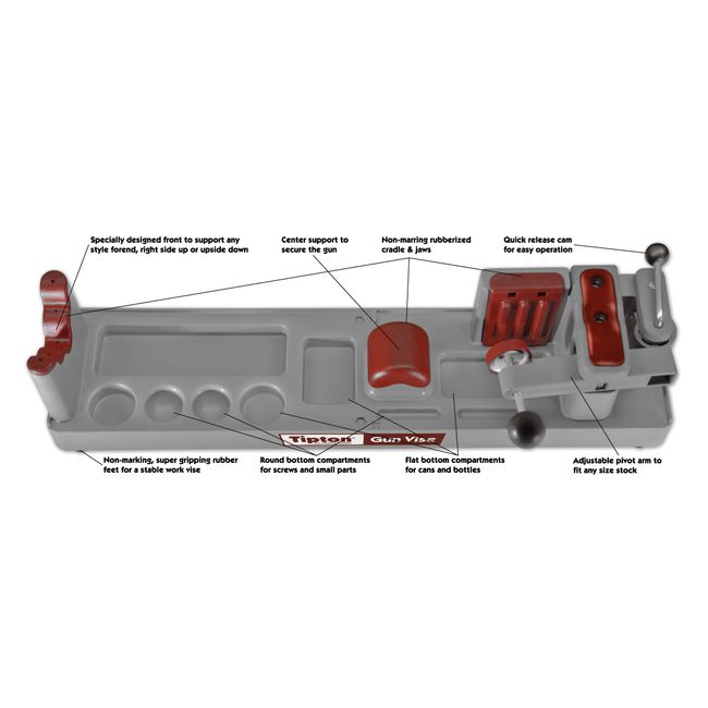 gun cleaning cradle