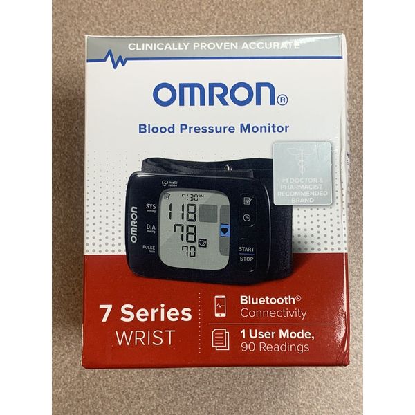 Omron BP6350 7 Series Wireless Wrist Blood Pressure Monitor Sealed Brand New