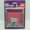 ACE  Inside Corner Brace  4 Pack Zinc  3-1/2" x 3/4"    #5290465