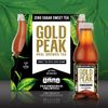 Gold Peak Zero Sugar Diet Iced Tea Drink, 16.9 Fl Oz, 6 Pack