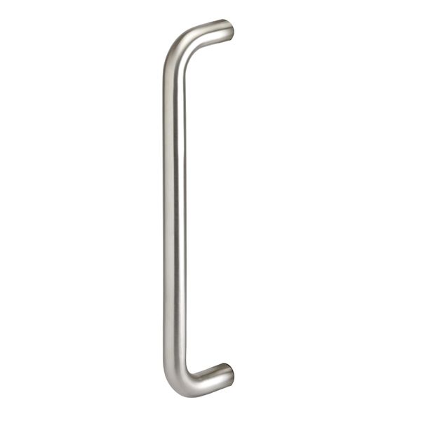 Access Hardware Satin Stainless Steel D Shaped Door Pull Handles - 400mm Centres