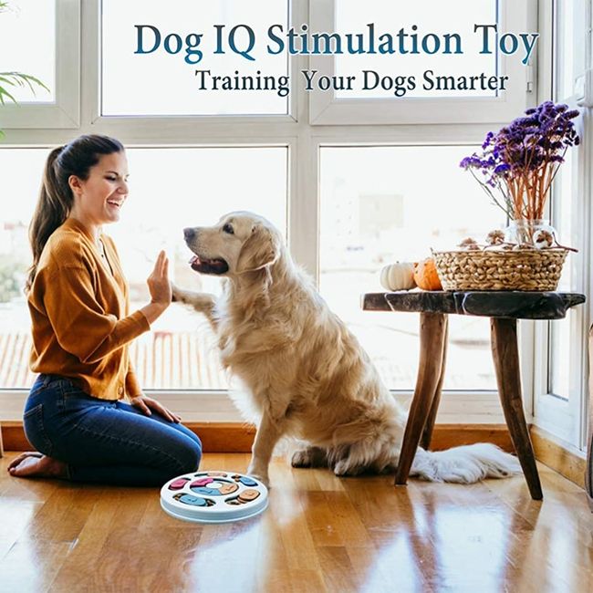 Dog Puzzle Toys Puppy, Interactive Puzzle Game Dog Toy, Treat Dispenser for Do