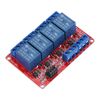 uxcell DC 5V 4 Channel Relay Module High or Low Level Trigger Electronics Industrial Home Automation
