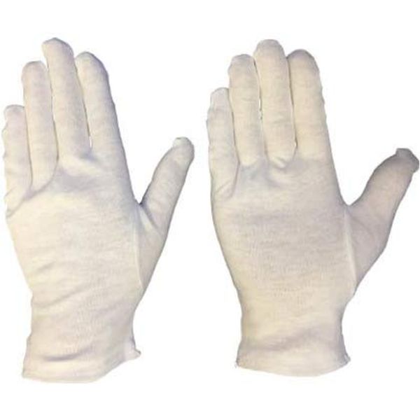 Blaston Cotton Smooth Gloves, M (12 Pairs)