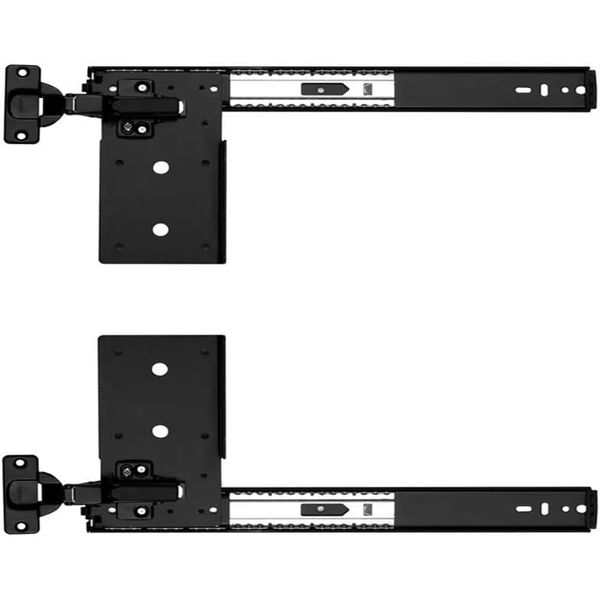 KV Pivot Door Slide Hardware Inset Application Self Closing 22 1/8" Slide (Kit) 