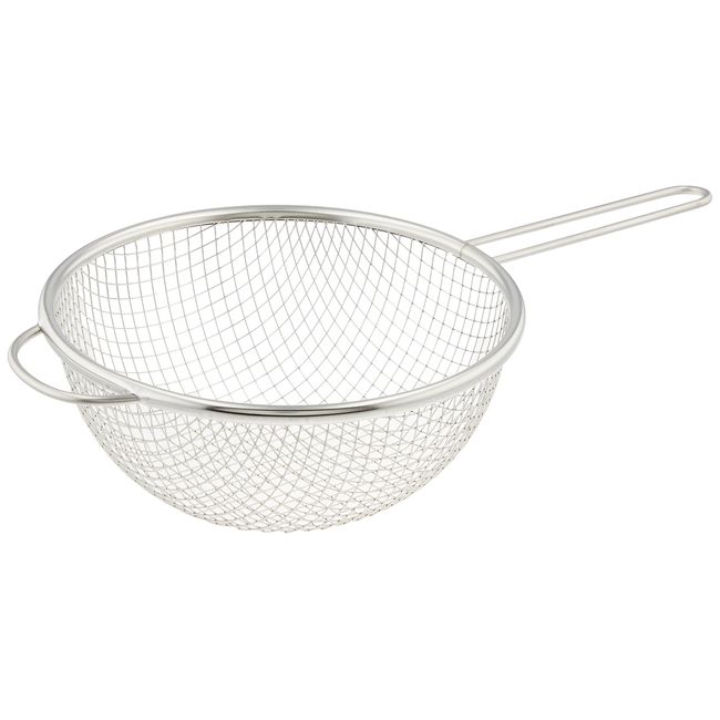 Yoshikawa YJ2778 Cooking Iroha Fried Colander, 7.5 inches (19 cm), Stainless Steel