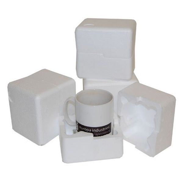 10 11oz Polystyrene Foam Mug Cup Packaging Mailing Postal Boxes