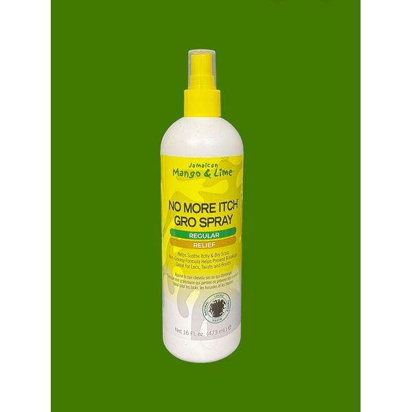 JAMAICAN MANGO & LIME REGULAR RELIEF NO MORE ITCH GRO SPRAY 16OZ