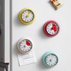 Tissting Mechanical Kitchen Timer, Countdown Timer Visual Timer Management Cooking Magnetic Timer Clock 60 Minutes Rotating Egg Timer for Cooking Classroom Fitness (Yellow)