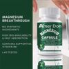 Magnesium Citrate – 500mg High Absorption, Muscle & Bone Support, Vegan Capsules
