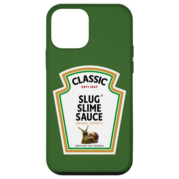 iPhone 12 mini Halloween Condiment Bottle Slugs Slime Sauce Portion Smartphone Case