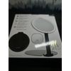 Glo-Tech Foldable Travel LED Mirror, 3 Light Settings, 10X Magnifying