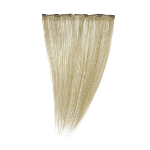 American Dream Quick-Fix Clip In Hair Extensions - 100% Human Hair Colour C102 -Champagne Blonde