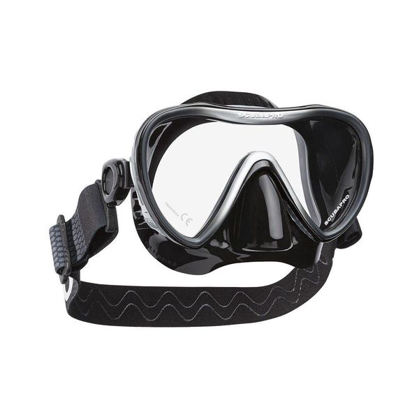 Synergy 2 Einglas Tauchmaske von Scubapro in Clear/Blue