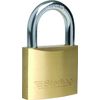 Sterling BPL042 Standard Shackle Padlock, Brass, 40mm