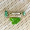 Jade Gua Sha and Roller Set | Eco-friendly Bamboo Jade roller and Gua Sha stone