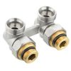 CORNAT VRS591511 Block Unit f. valved radiators Angled