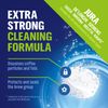 Cleaning tablets for fully automatic coffee machines, pack of 150, compatible with all machines