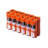 PowerPax 12 AA Battery Caddy - Orange