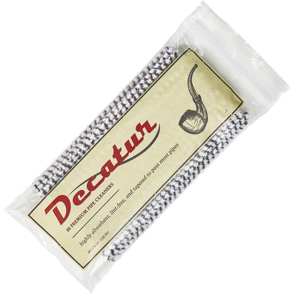 Decatur Tapered Tobacco Pipe Cleaners 80 Count